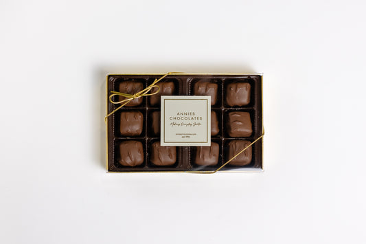 Milk Chocolate Chewy Caramels 12pc.